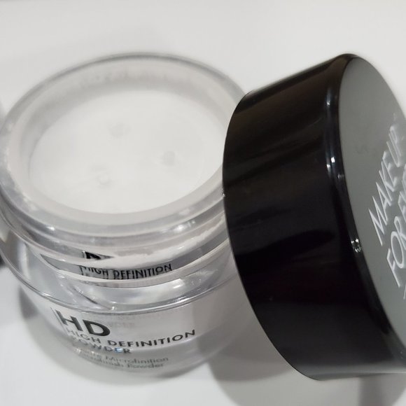 💖NEW MAKE UP FOR EVER $77 SET: HD Kabuki Brush + HD High Definition Powder  NEW - Picture 13 of 15